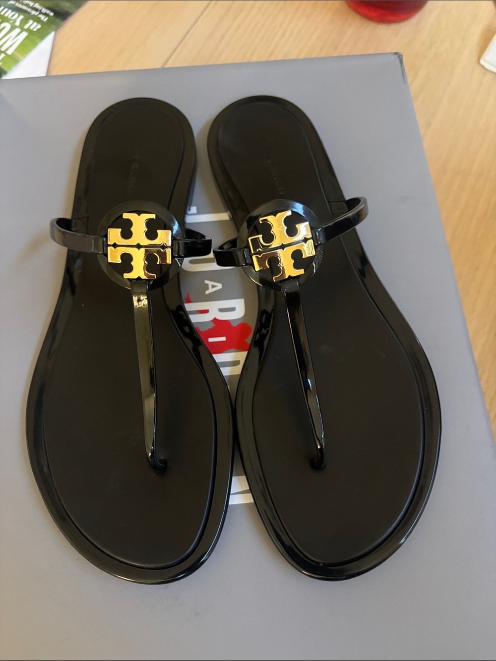 Mini Miller Tory Burch Black Jelly sandal